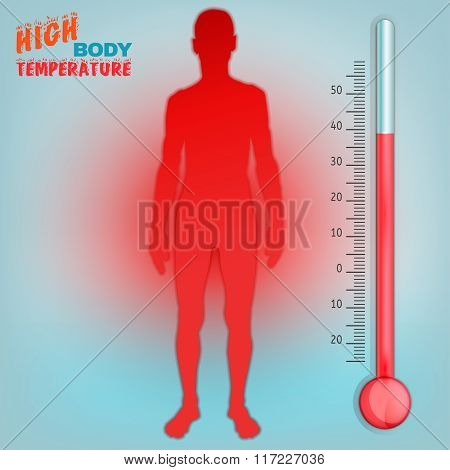 Vector Body temperature