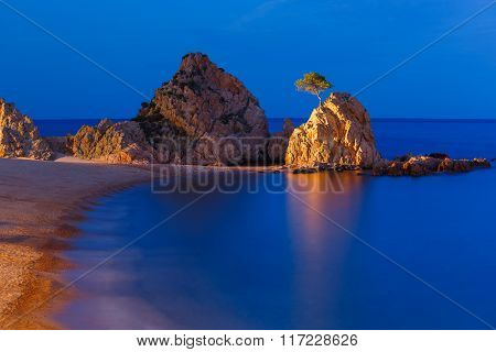 Tossa de Mar on the Costa Brava, Catalunya, Spain
