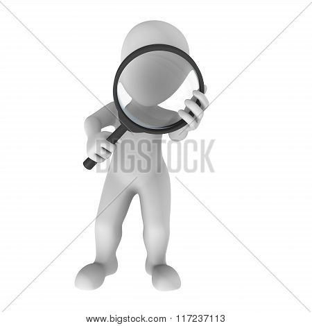 Search With Magnifying Glass