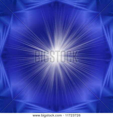 Abstracción simétrica de haces de luces