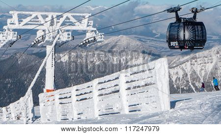 Cableway In Low Tatras, Slovakia
