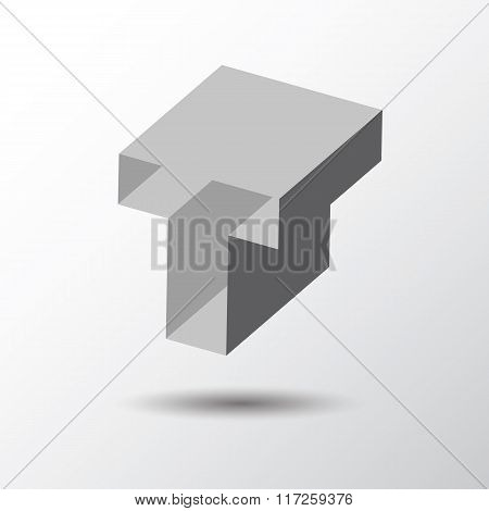 Letter T icon