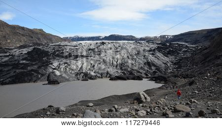 Solheimajokull Glacier