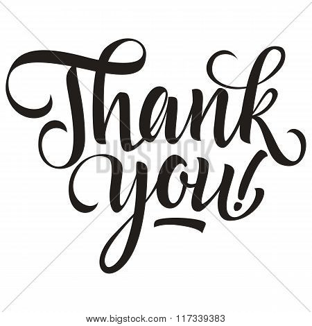 Thank You Inscription