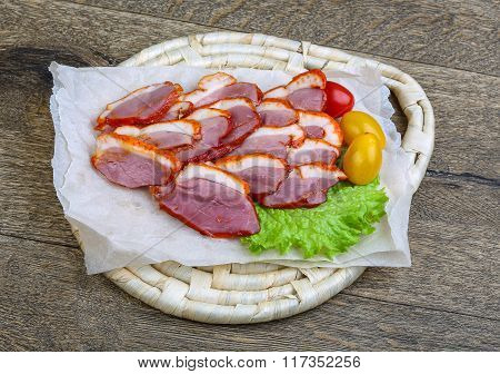 Cliced Duck Breast