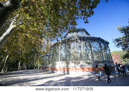 The Buen Retiro Park In Madrid, Spain