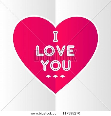 I love you background