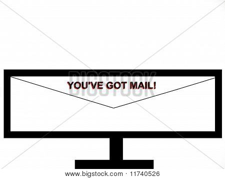 You Got Mail TV-scherm