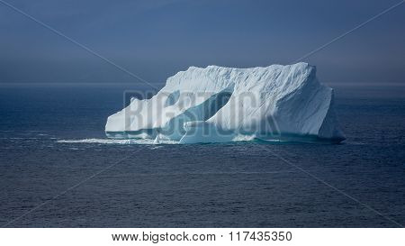 Iceberg In The Atlantic Ocean