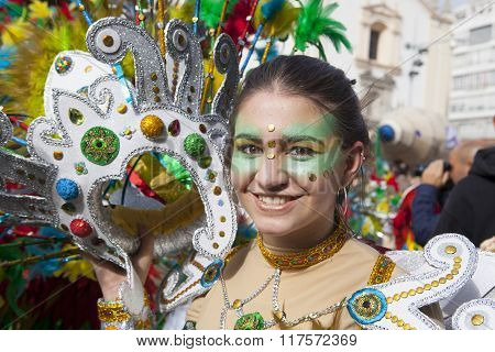 Badajoz Carnival 2016. Troupe Parade