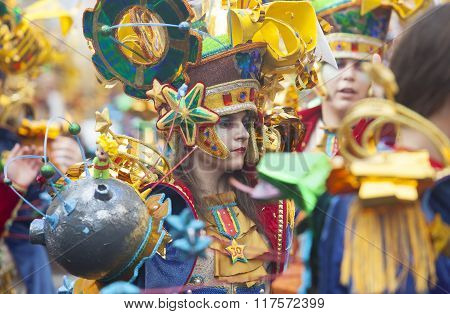 Badajoz Carnival 2016. San Roque Parade