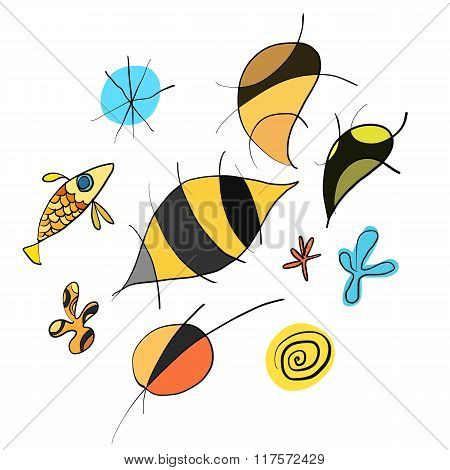 Abstract Shape Art