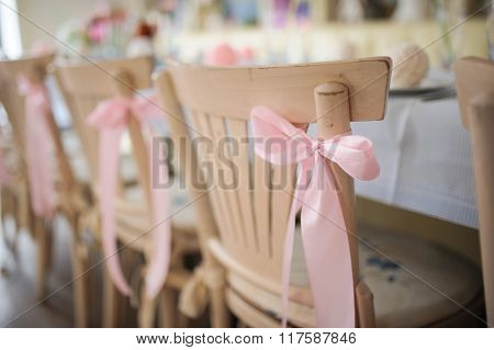 Birthday Or Baby Shower Decor Chairs