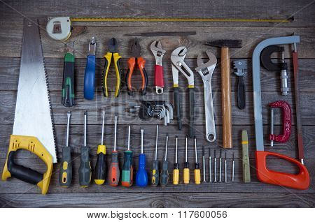 Various Tools Background.