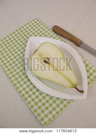 Fruit meal with pear