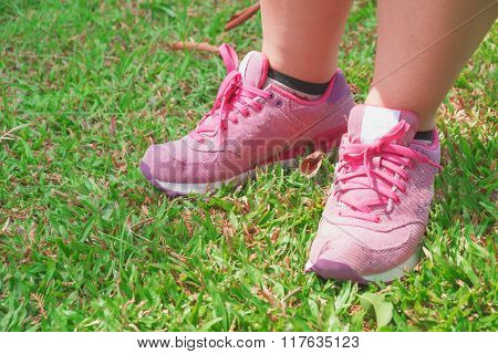 pink Sneaker Is Ready
