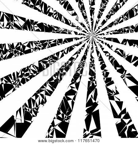 Sun rays vector background