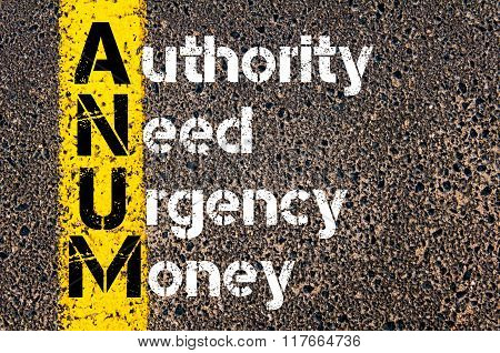 Business Acronym Anum