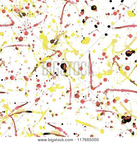 Fashionable and quality pattern. Watercolor handmade painting.