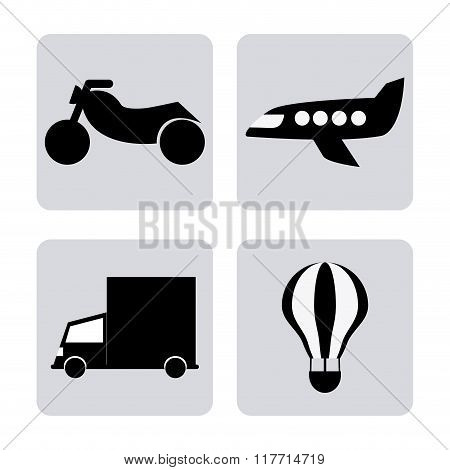 Transportation  icon design