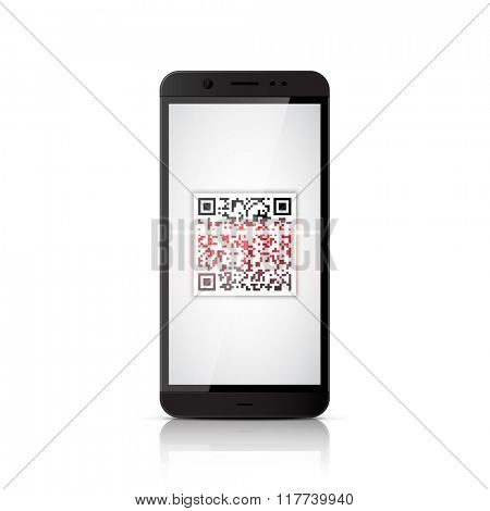 QR code scanning smartphone