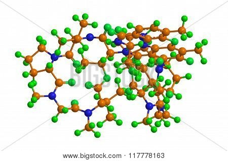 Molecular Structure Dactinomycin (actinomycin D)