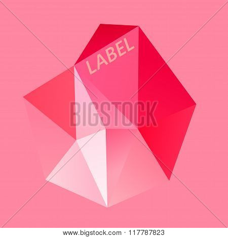 Polygonal decorational element