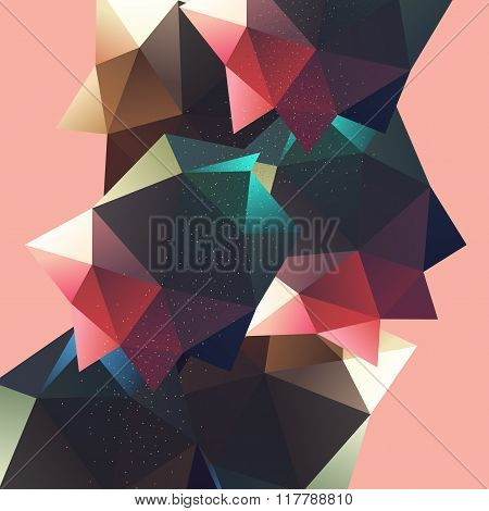 Polygonal decorational element