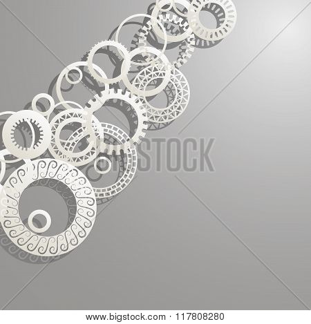 background paper rings