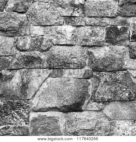 Photo of serface Stone wall texture background