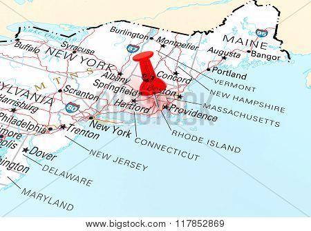 Rhode Island Map