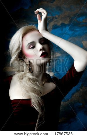 Modern interpretation of historical figure Marie Antuanette