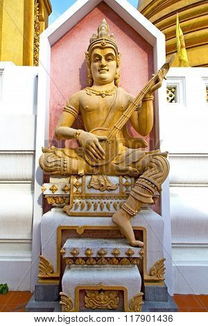 Siddharta   In The Temple Bangkok Asia  Mandolin