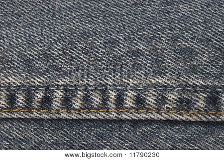 Macro van jeans