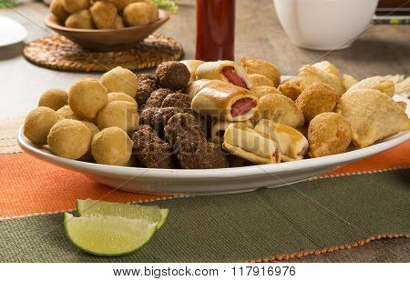 Mixed Brazilian Snack.