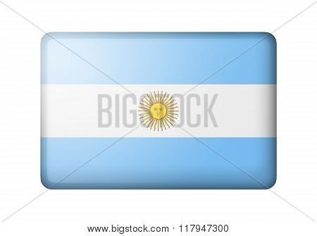 The Argentine flag