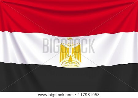 back flag egypt