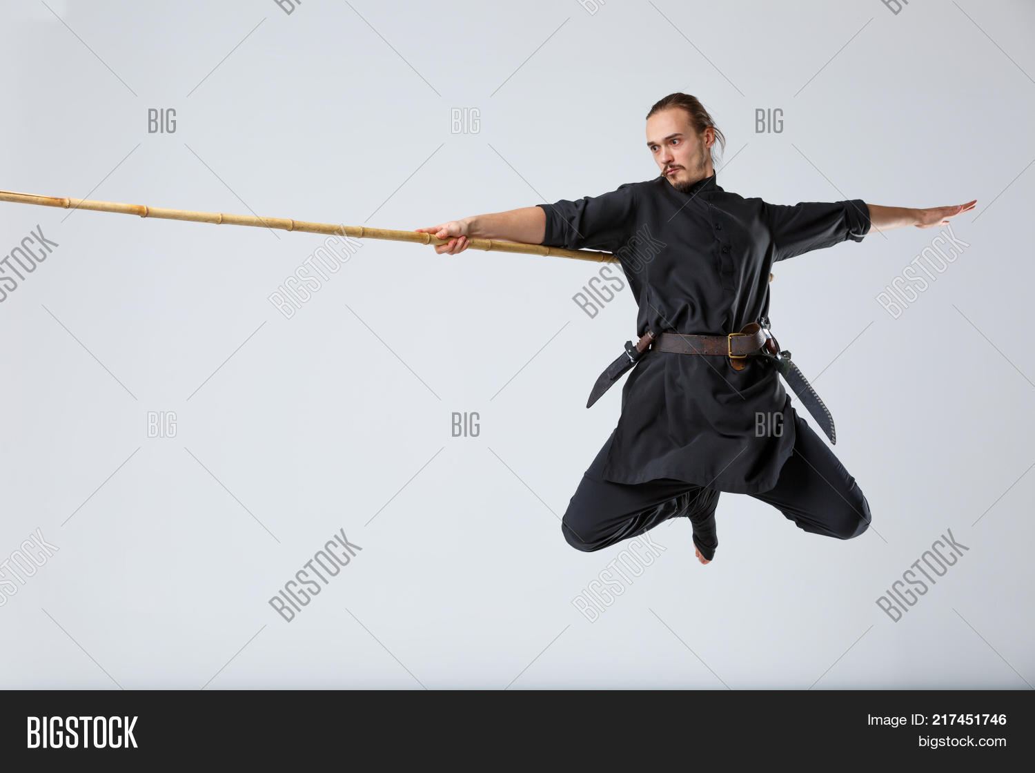 Ninja Man Long Hair Image & Photo (Free Trial) | Bigstock