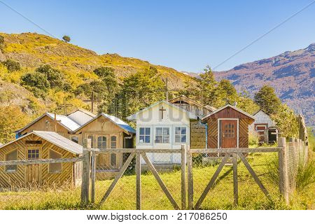 Rio Tranquilo Village, Patagonia, Chile