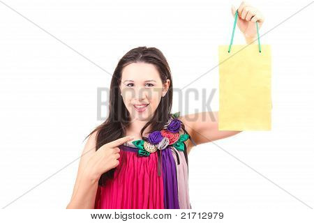 Fille et Shopping