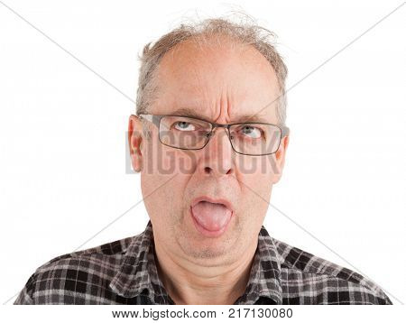 Man ate something offensive