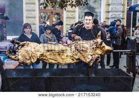 Pig On The Spit