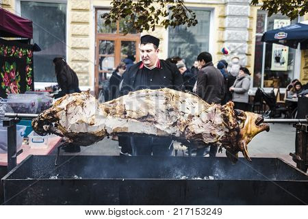 Pig On The Spit