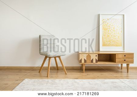 Poster In Simple Living Room