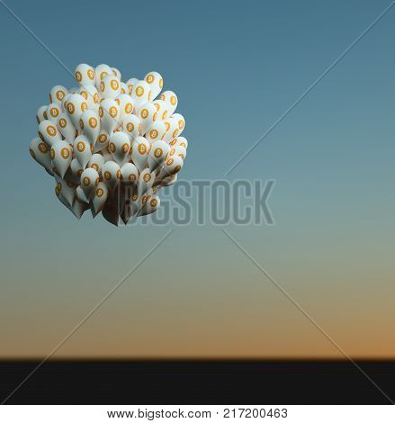 Bitcoin With Balloons