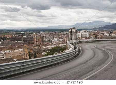 caminho de entrada para Granada