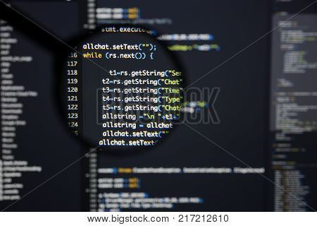 Code Image Look Like Real Real Html Code Image & Photo (Free Trial) | Bigstock