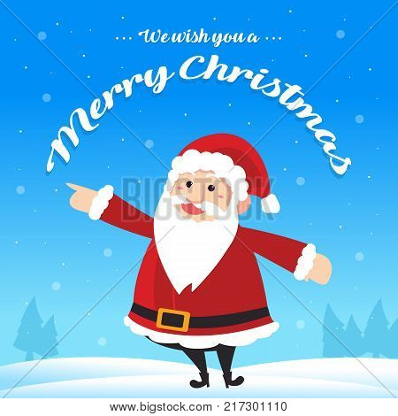 Christmas card cute design style vector illustration