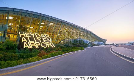 Panorama Of Heydar Aliyev International Airport