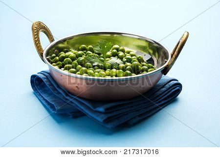 Spicy fried Green Peas pod or chatpata matar falli